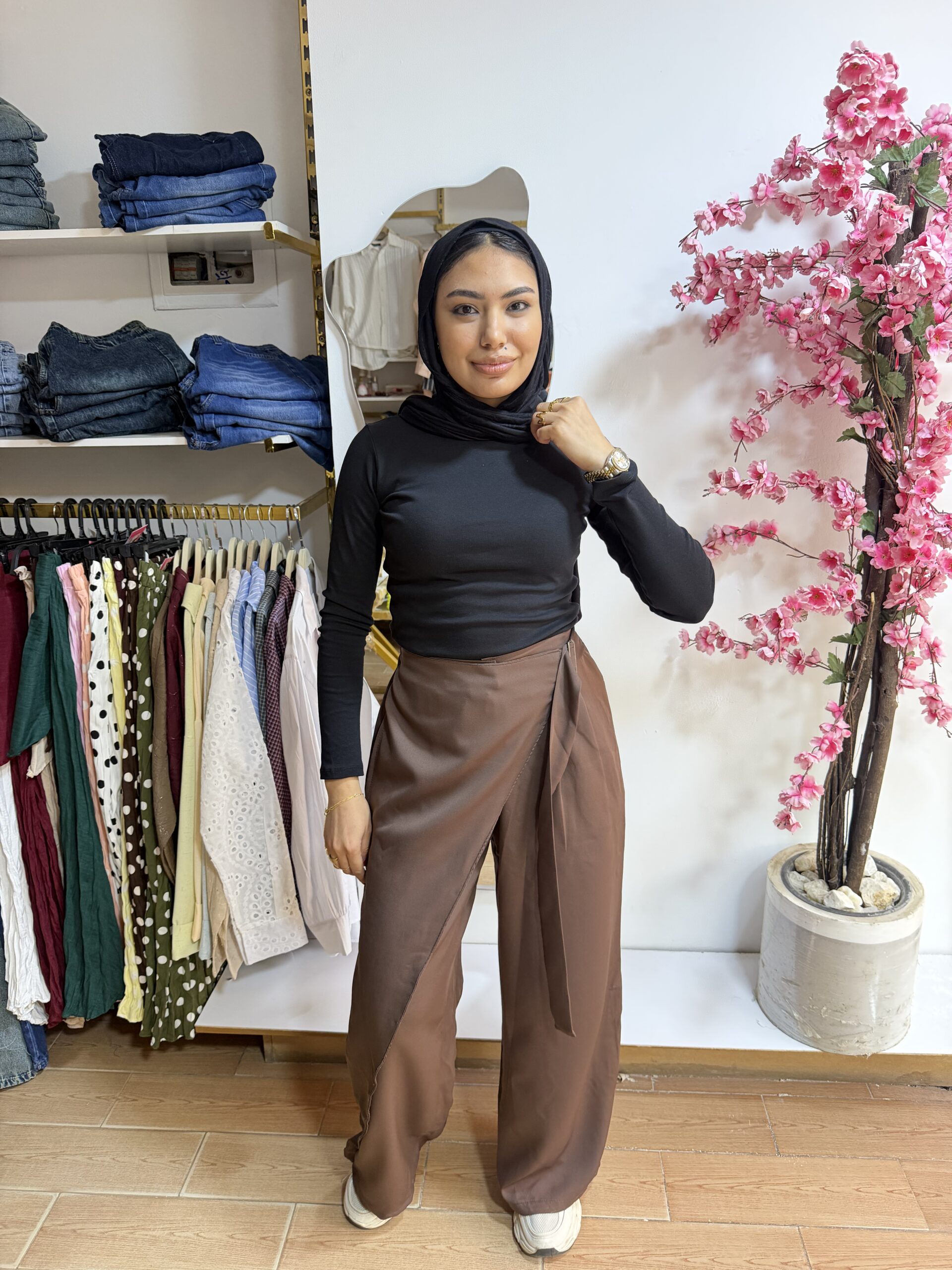 Wrapped formal pants - Image 2